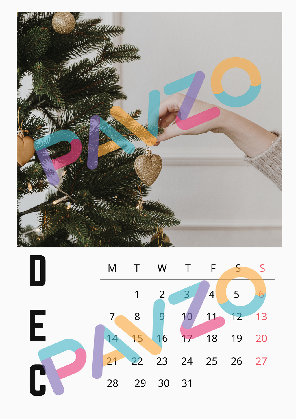 Our Moments, Every Month – Custom Photo Calendar