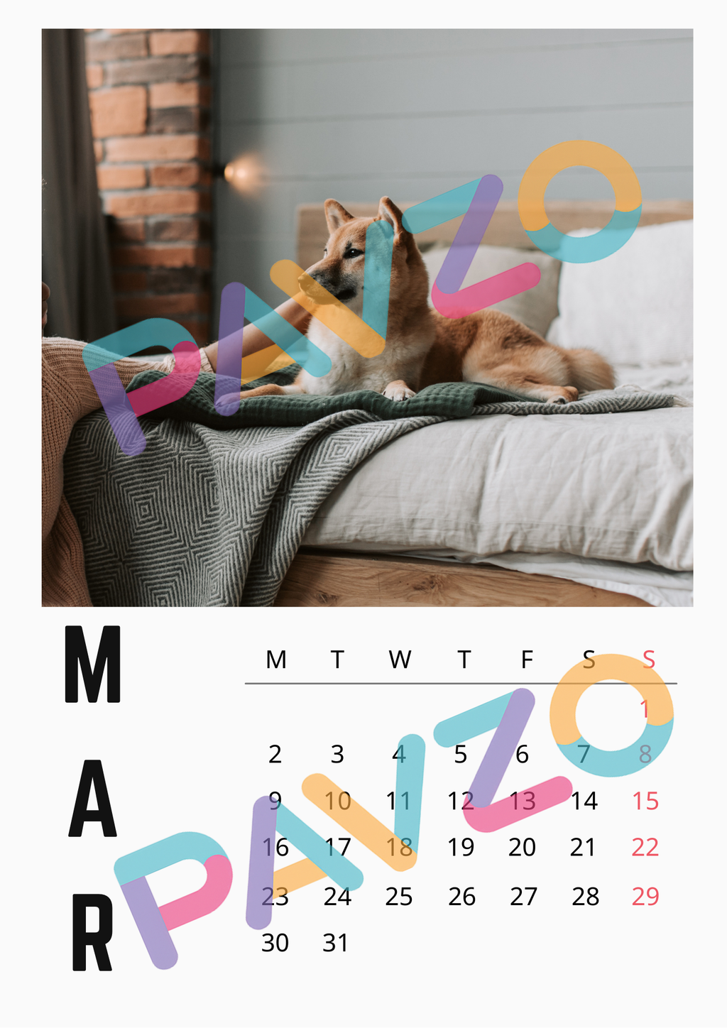 Our Moments, Every Month – Custom Photo Calendar