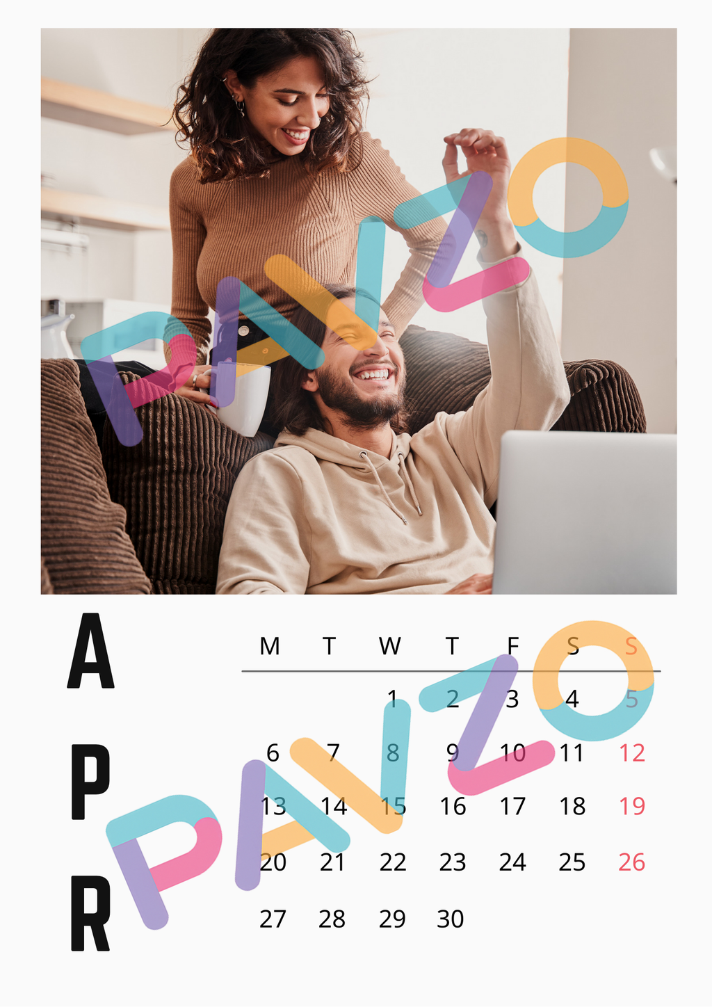 Our Moments, Every Month – Custom Photo Calendar