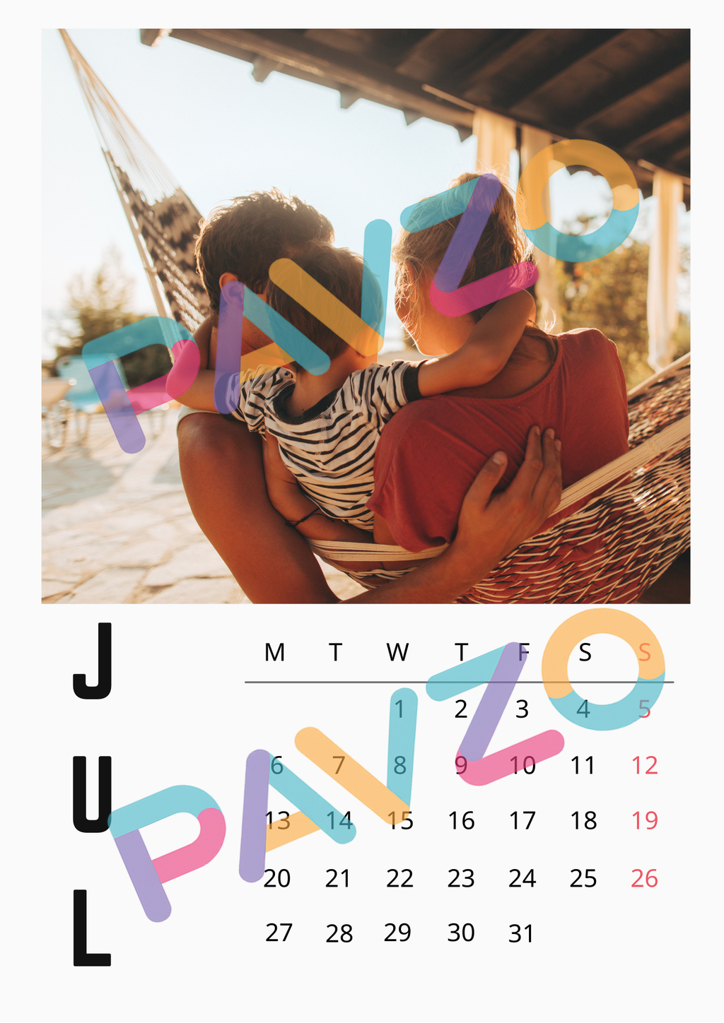 Our Moments, Every Month – Custom Photo Calendar