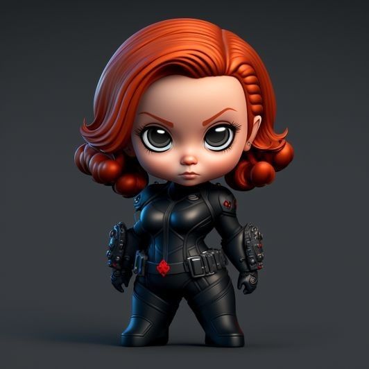 Premium Glossy Cute Avengers Super Hero Fridge Magnets