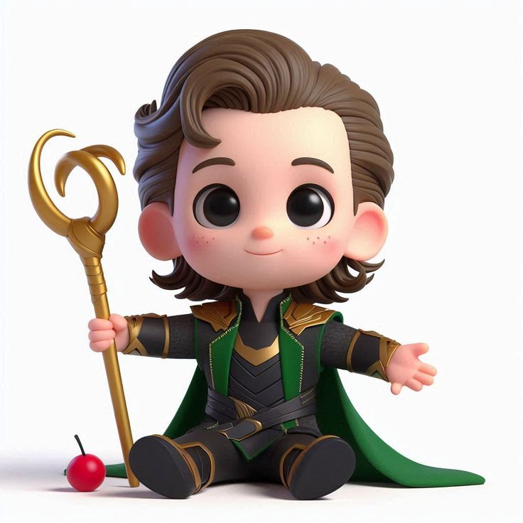 Premium Glossy Cute Avengers Super Hero Fridge Magnets