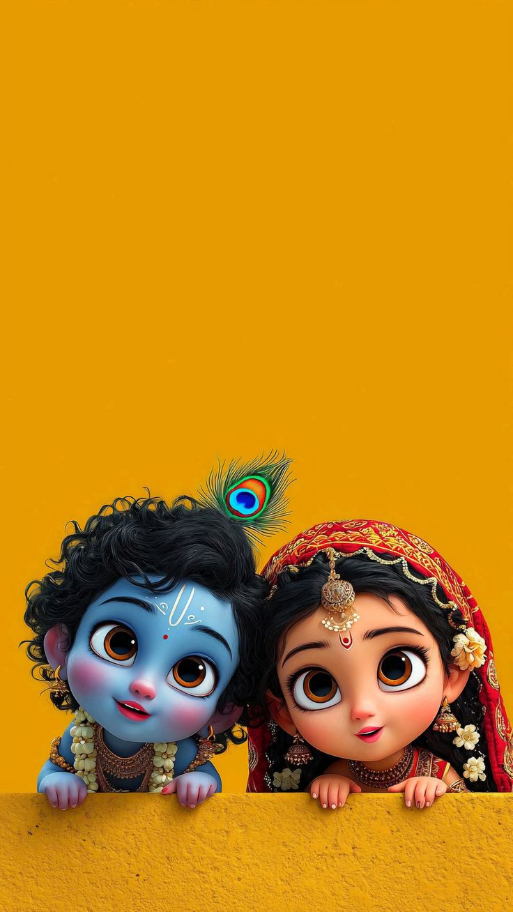 Premium Glossy Fridge Cute Hindu GOD Magnets