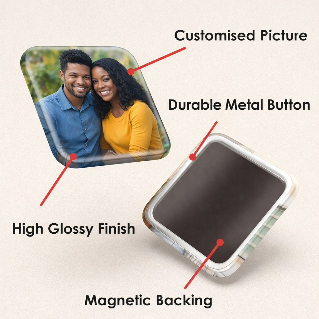 Premium Glossy Custom Fridge Magnets